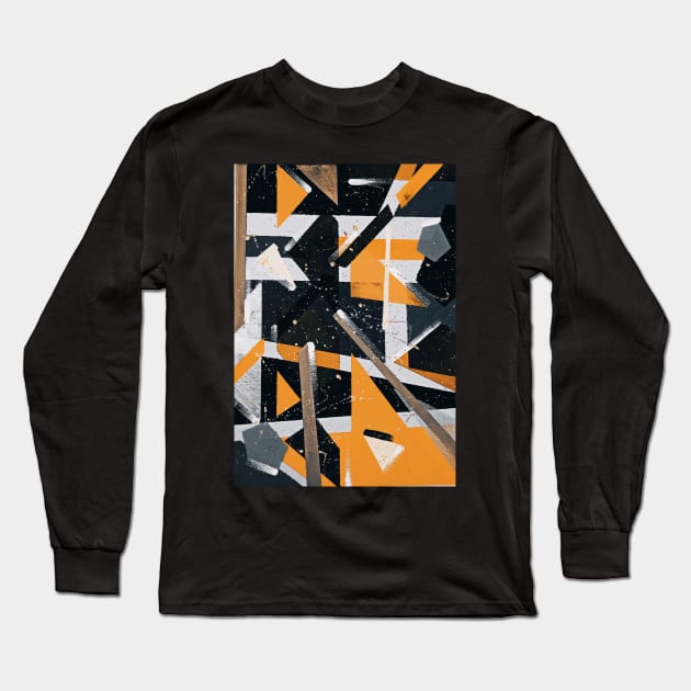 geometry Long Sleeve T-Shirt by reyhanartstudio